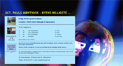 Desktop Screenshot of montvaskeri.dk